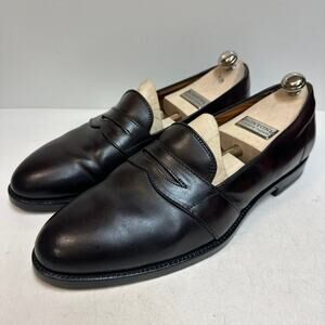 FULLY RESOLED Alden x OSCC 0329 Color 8 Shell Cordovan Penny Loafer RARE 12 USA